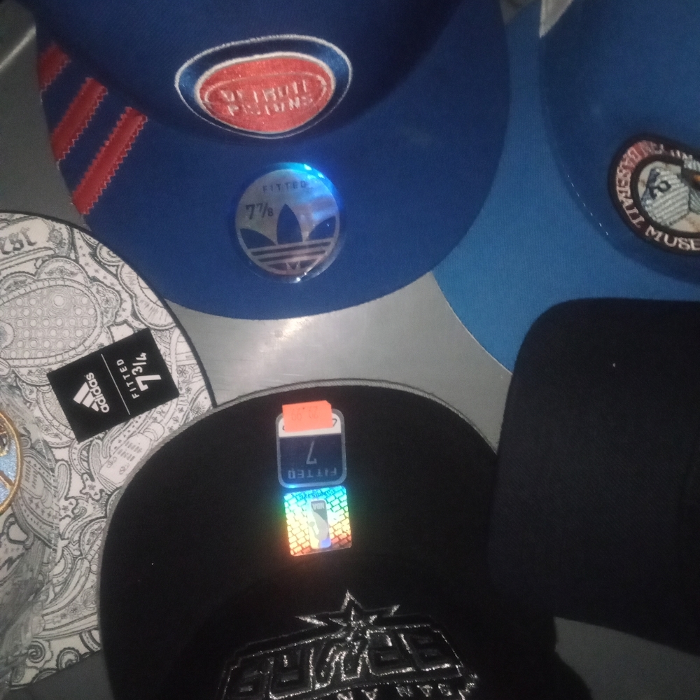 Hardwood Classic and Cooperstown classic fitted hats